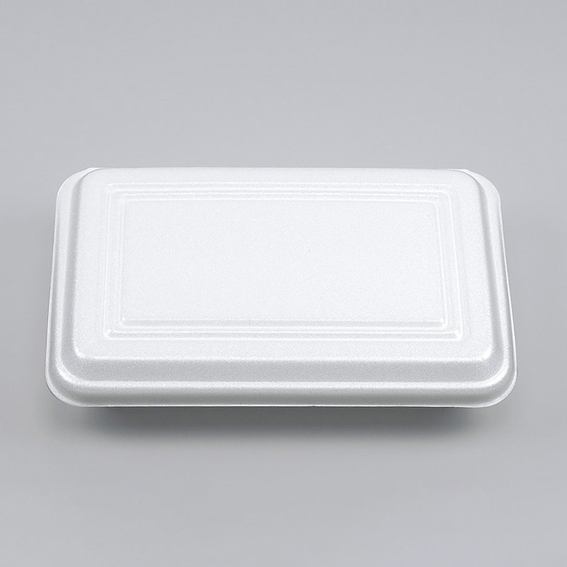 シーピー化成 米飯容器　折蓋角丸中 VK-62 無地 50枚/袋（ご注文単位18袋）【直送品】