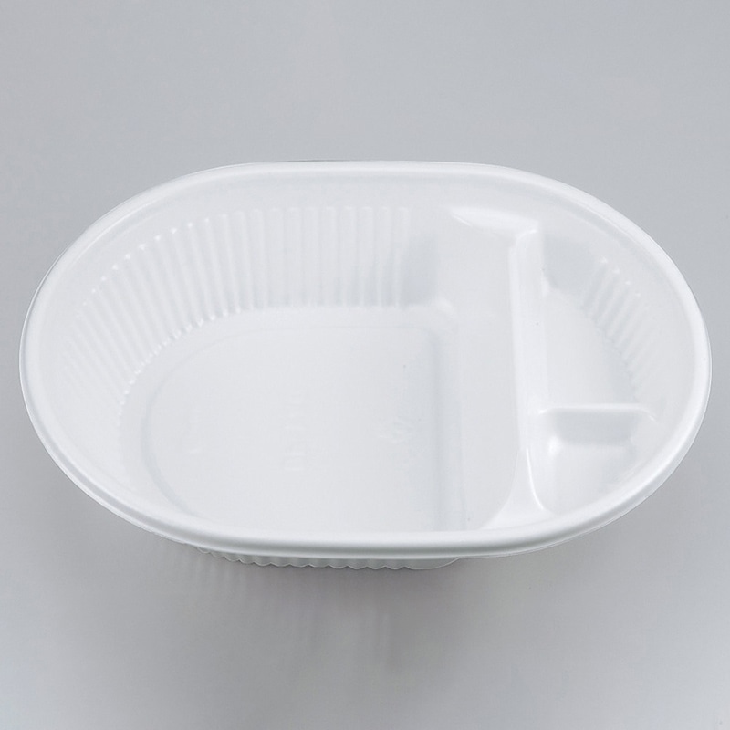 シーピー化成 丼容器　本体・蓋セット BF-140 ホワイト 100個/袋（ご注文単位8袋）【直送品】