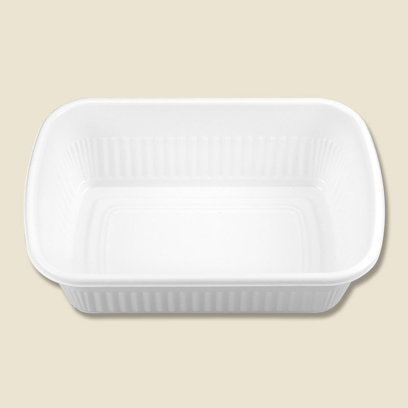 シーピー化成 弁当容器 BF-211 本体 ホワイト 50枚/袋