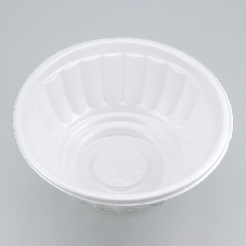 シーピー化成 丼容器　本体 BF-371 ホワイト 50個/袋（ご注文単位36袋）【直送品】