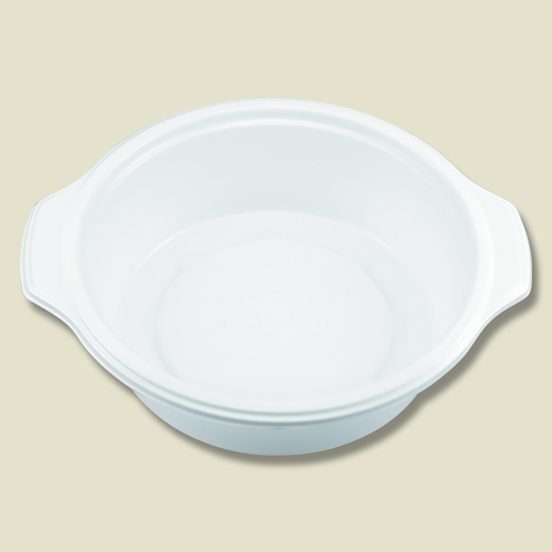 シーピー化成 鍋型容器 BF-386 本体 ホワイト 50枚/袋