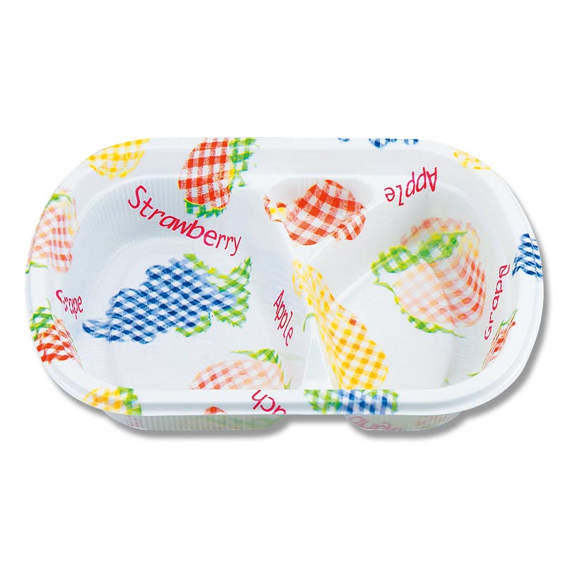 シーピー化成 弁当容器 BF-172 本体 フルーツ 50枚/袋