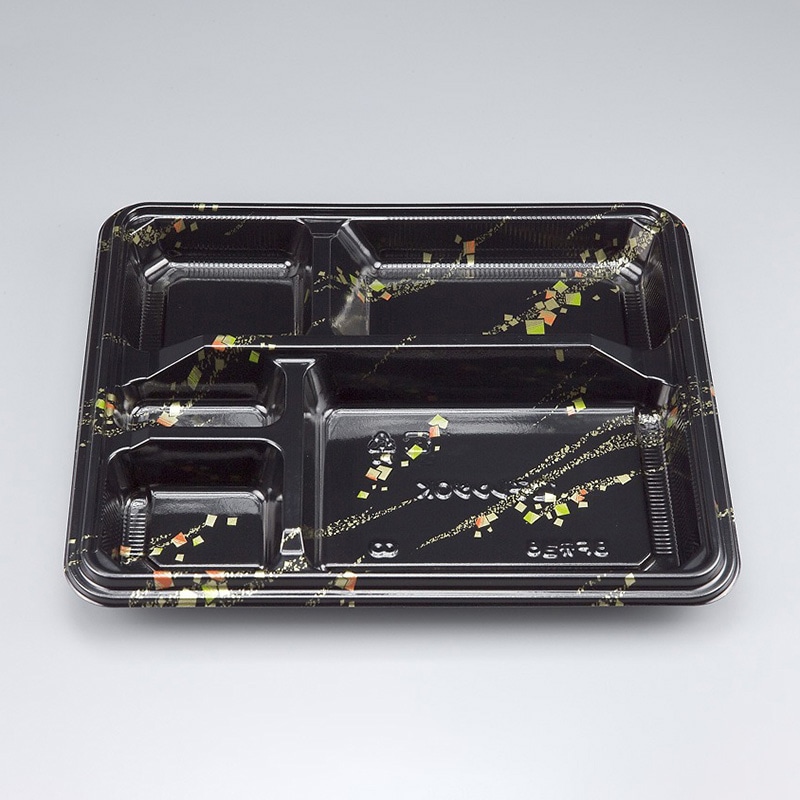 シーピー化成 弁当容器　BF弁当8　本体  金の舞 50枚/袋（ご注文単位16袋）【直送品】