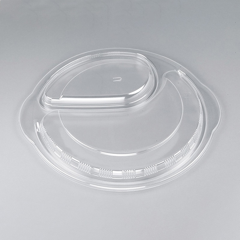 シーピー化成 カレー容器 嵌合蓋 U字穴 BFカレー内10 50個/袋(ご注文単位8袋)【直送品】