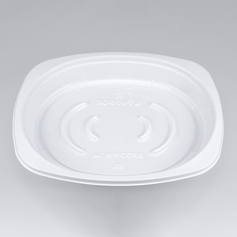 シーピー化成 惣菜容器　BFランチ内　本体 14 ホワイト 50枚/袋（ご注文単位8袋）【直送品】