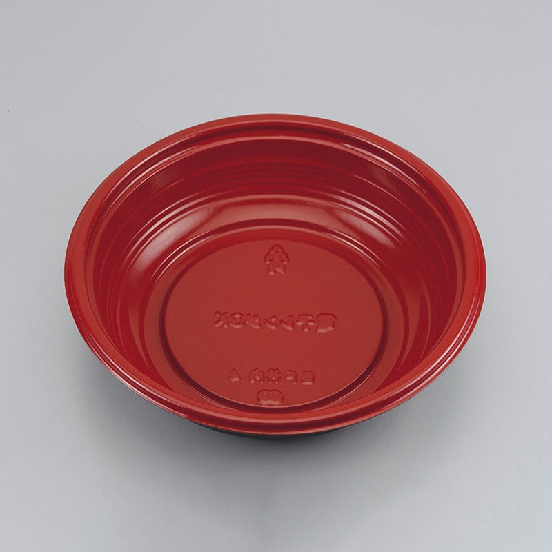 シーピー化成 丼容器 BF丼内 本体 4 赤つづみ 50個/袋(ご注文単位12袋)【直送品】