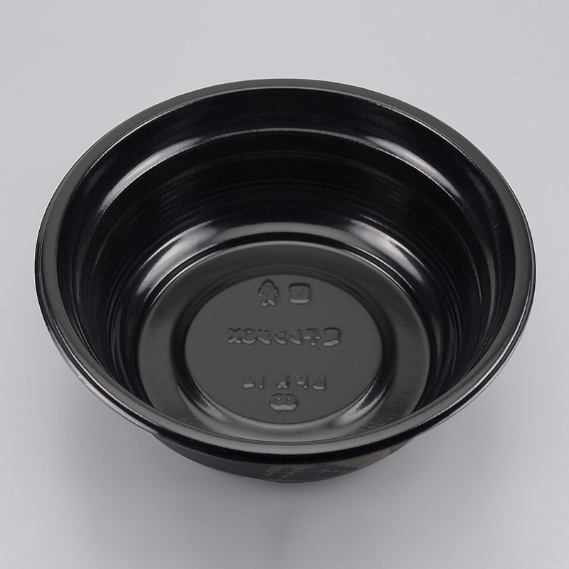 シーピー化成 丼容器　BF丼14　本体  黒つづみ 50枚/袋（ご注文単位12袋）【直送品】
