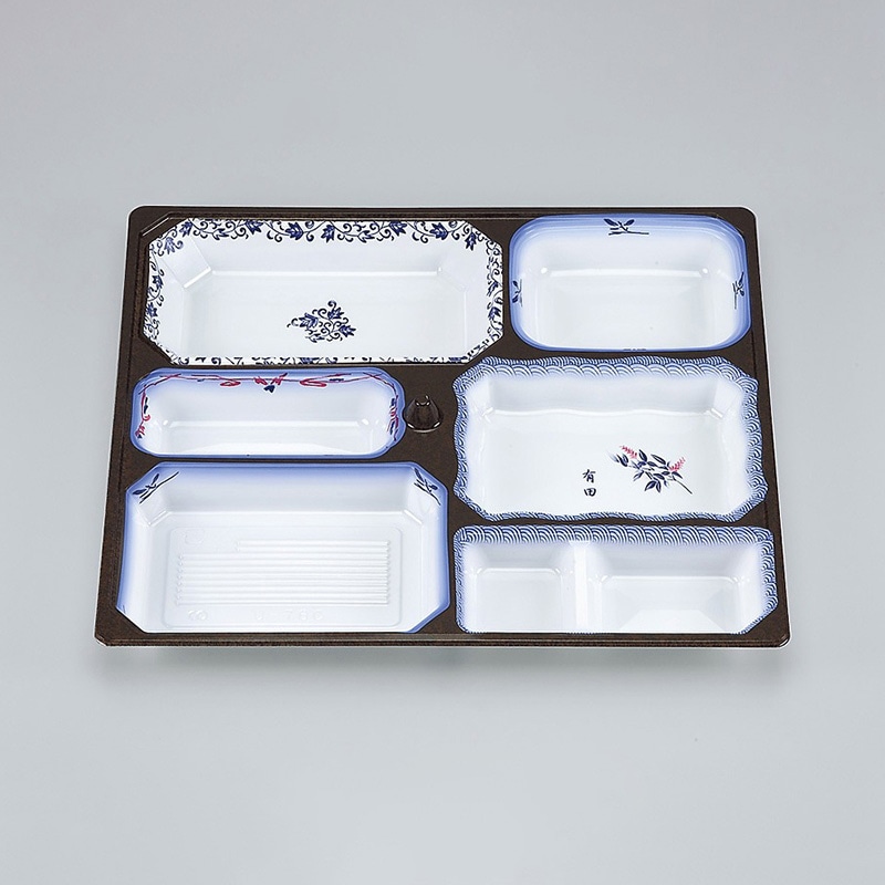 シーピー化成 仕出し容器 中仕切 U-76-C 有田 20個/袋(ご注文単位8袋)【直送品】