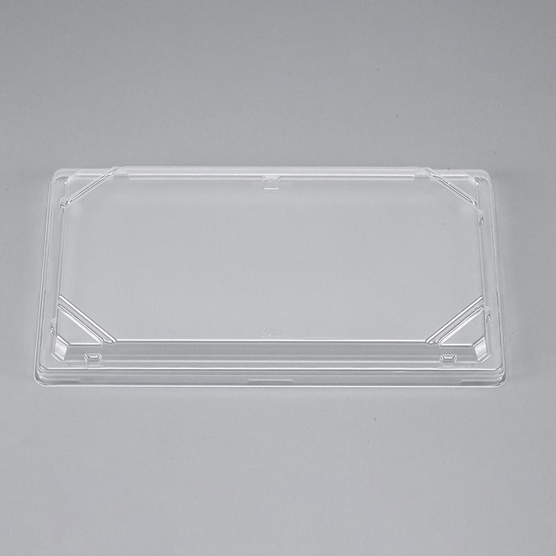 シーピー化成 米飯容器　NU／UF角もり　外嵌合蓋 240  50個/袋（ご注文単位8袋）【直送品】