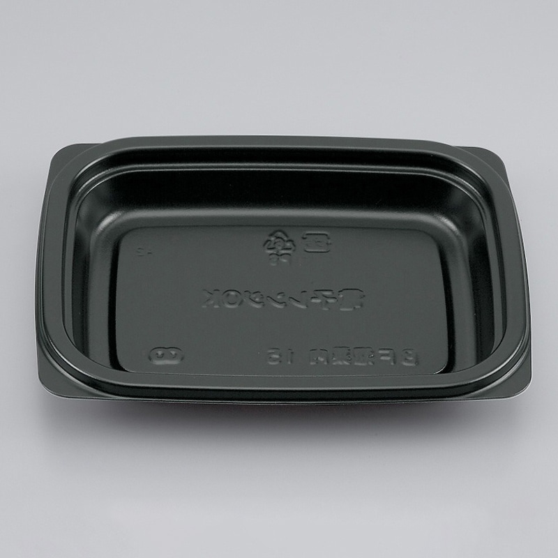 シーピー化成 惣菜容器　BF惣菜内　本体 15 黒 50個/袋（ご注文単位32袋）【直送品】