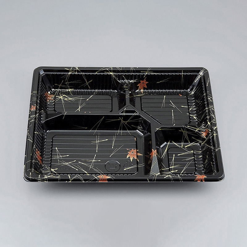 シーピー化成 弁当容器　本体 Z-202 四季 100枚/袋（ご注文単位4袋）【直送品】