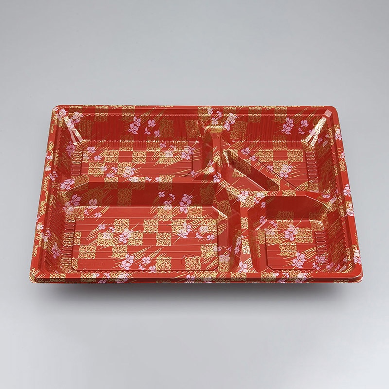 シーピー化成 弁当容器　本体 Z-205 あやめ 50枚/袋（ご注文単位8袋）【直送品】