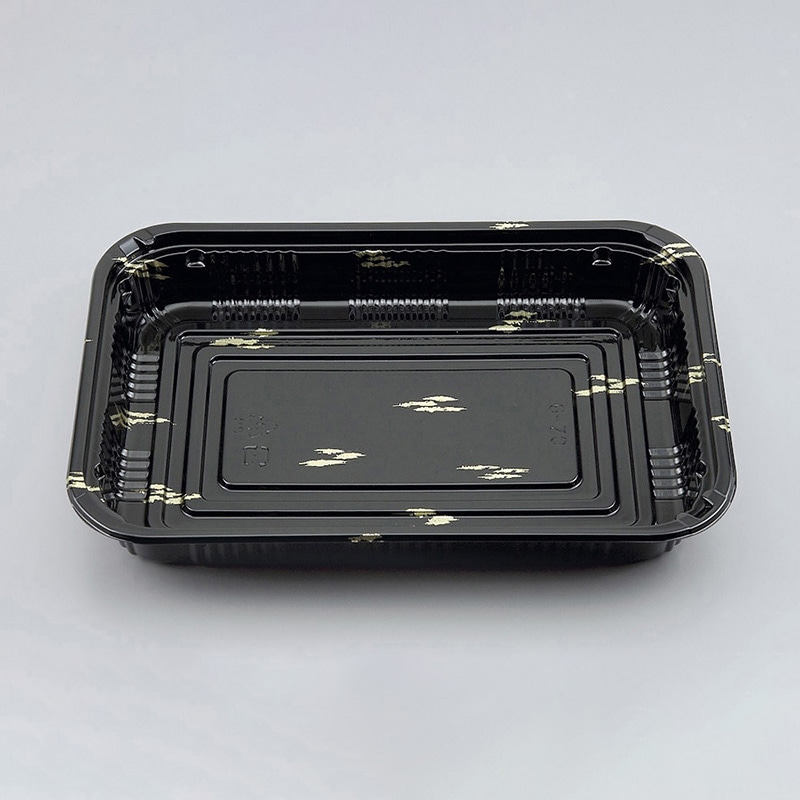 シーピー化成 寿司容器　本体 CZ-9 金ねごろ 50枚/袋（ご注文単位6袋）【直送品】