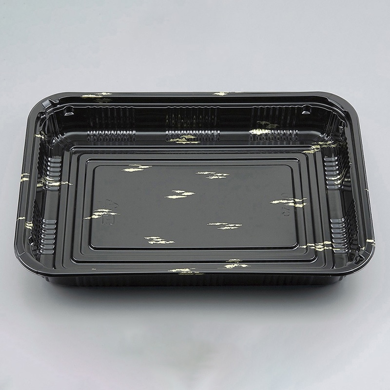 シーピー化成 寿司容器　本体 CZ-10 金ねごろ 50枚/袋（ご注文単位4袋）【直送品】