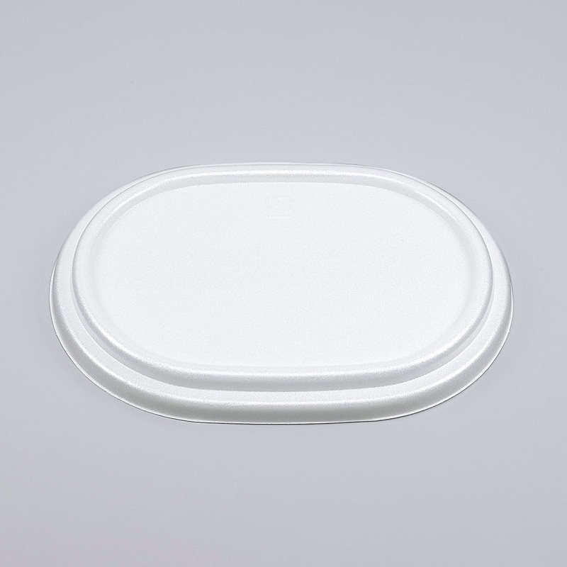 シーピー化成 米飯容器 VK-43無地共蓋 無地 50枚/袋（ご注文単位9袋）【直送品】