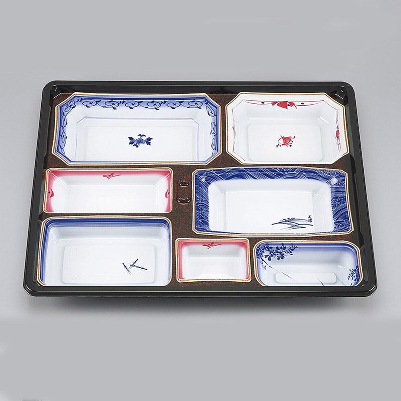 シーピー化成 仕出し容器 NU-238 本体 美濃 20枚/袋(ご注文単位8袋)【直送品】