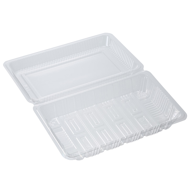 シーピー化成 食品容器 フードパック(折蓋タイプ) H-7-A 特中深 100枚/袋