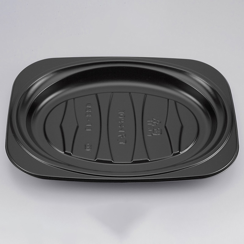 シーピー化成 惣菜容器　本体 BF-229 黒 50個/袋（ご注文単位12袋）【直送品】