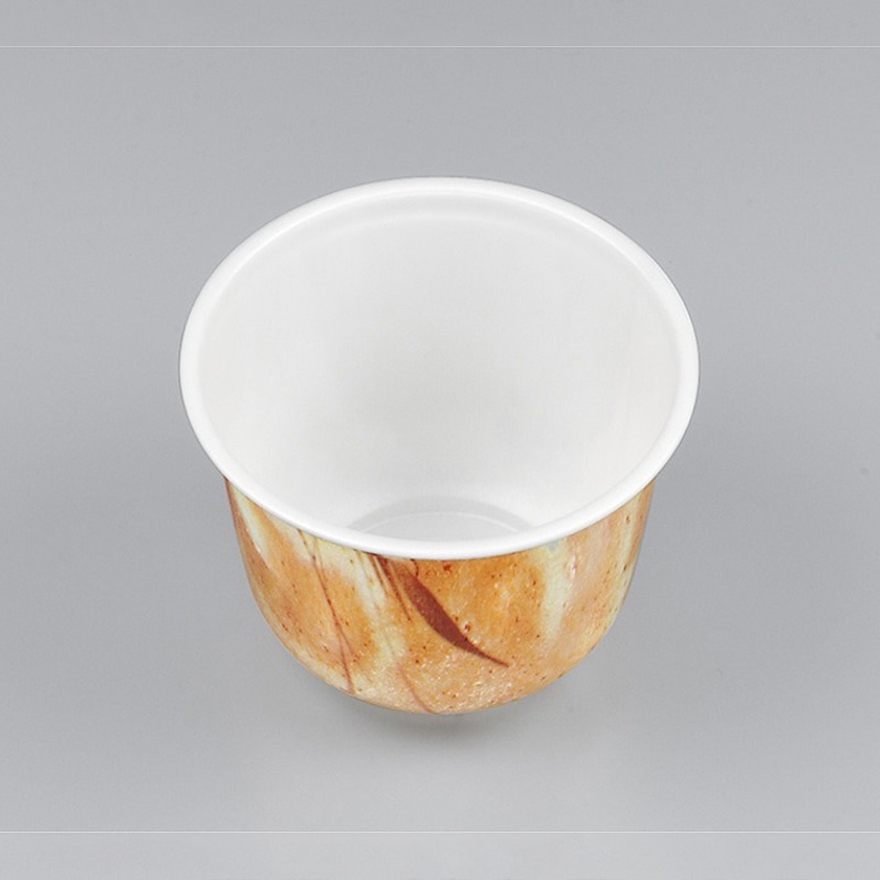 シーピー化成 カップ容器 湯呑 本体 90-1 志野 100個/袋(ご注文単位20袋)【直送品】