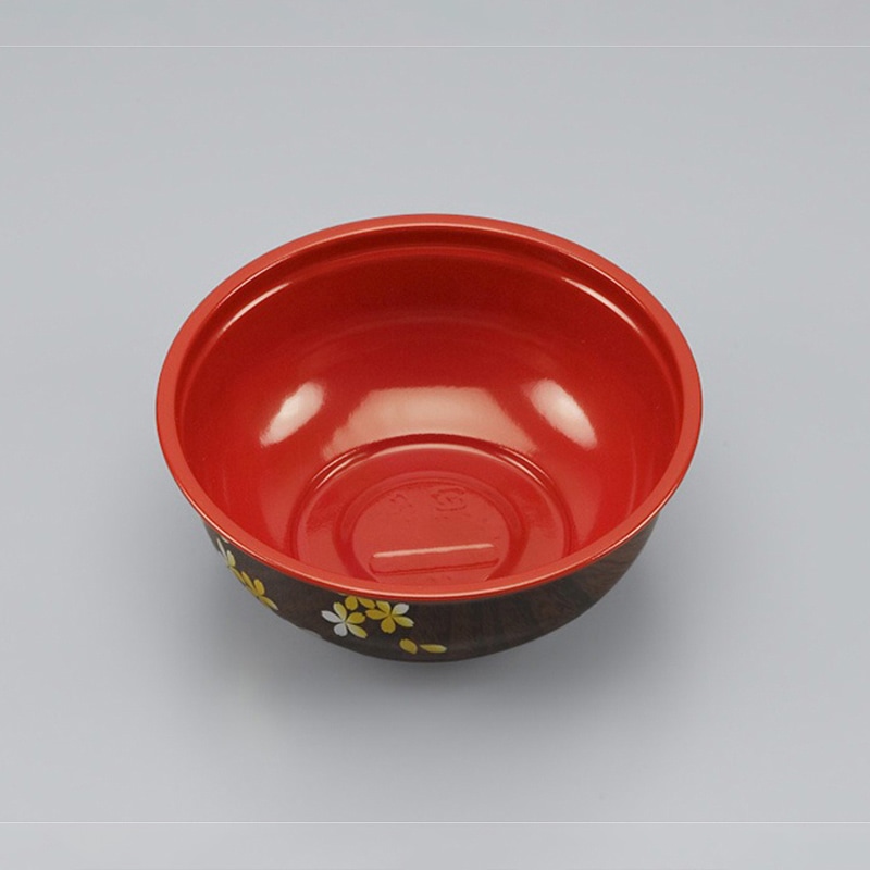 シーピー化成 丼容器　カール　本体 135 花吹雪 50個/袋（ご注文単位24袋）【直送品】