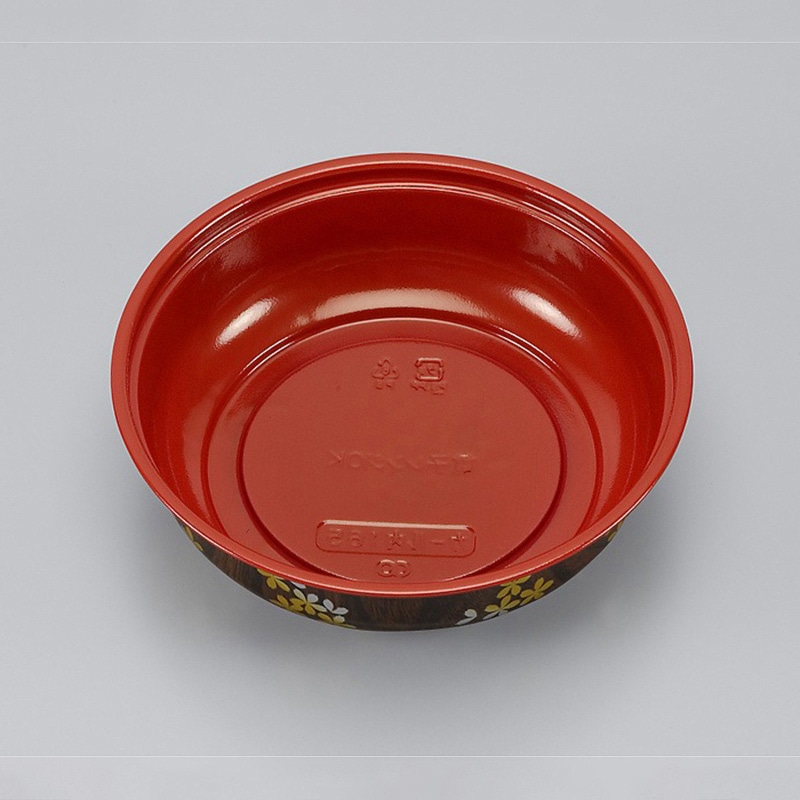 シーピー化成 丼容器　カール内　本体 165 花吹雪 50個/袋（ご注文単位18袋）【直送品】