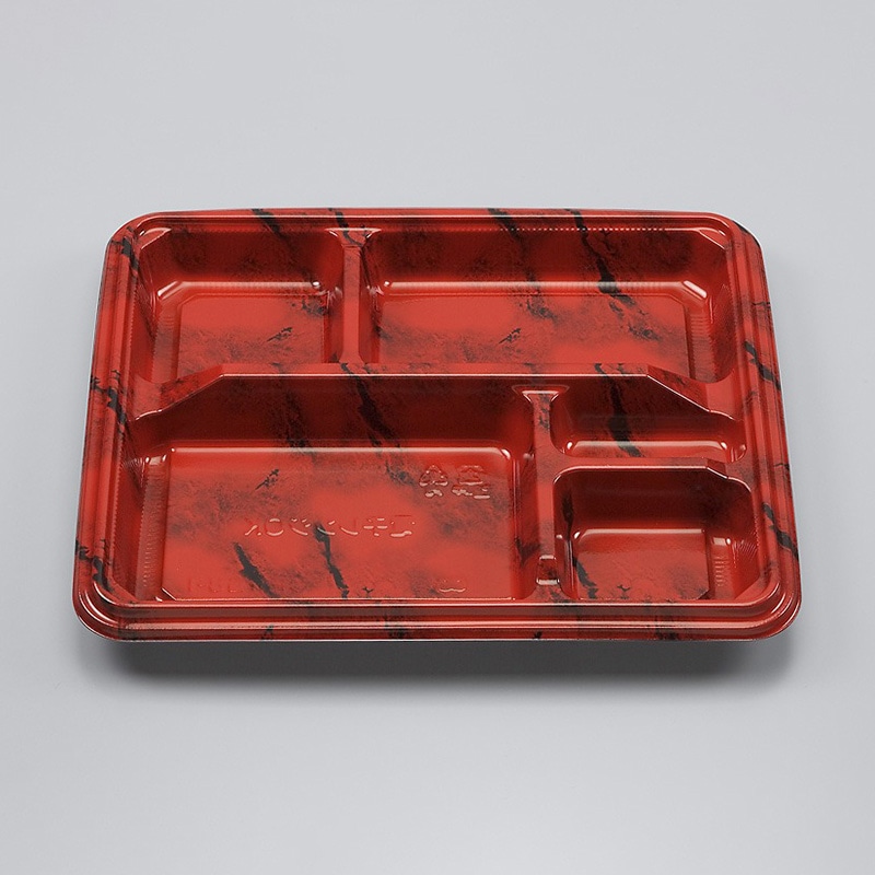 シーピー化成 弁当容器　BF弁当8-1　本体  赤富士 50枚/袋（ご注文単位16袋）【直送品】