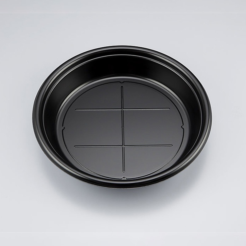 シーピー化成 寿司容器 SF丸桶 本体 2 黒 10個/袋(ご注文単位32袋)【直送品】