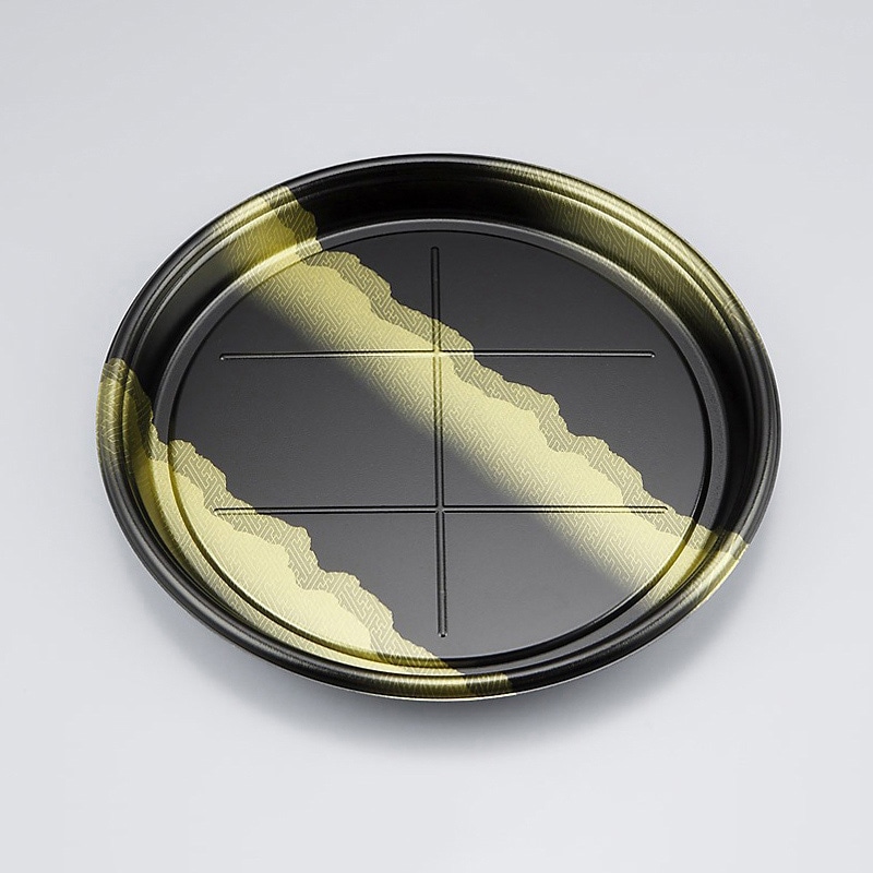 シーピー化成 寿司容器 SF丸浅桶 本体 25 さや 10個/袋(ご注文単位48袋)【直送品】