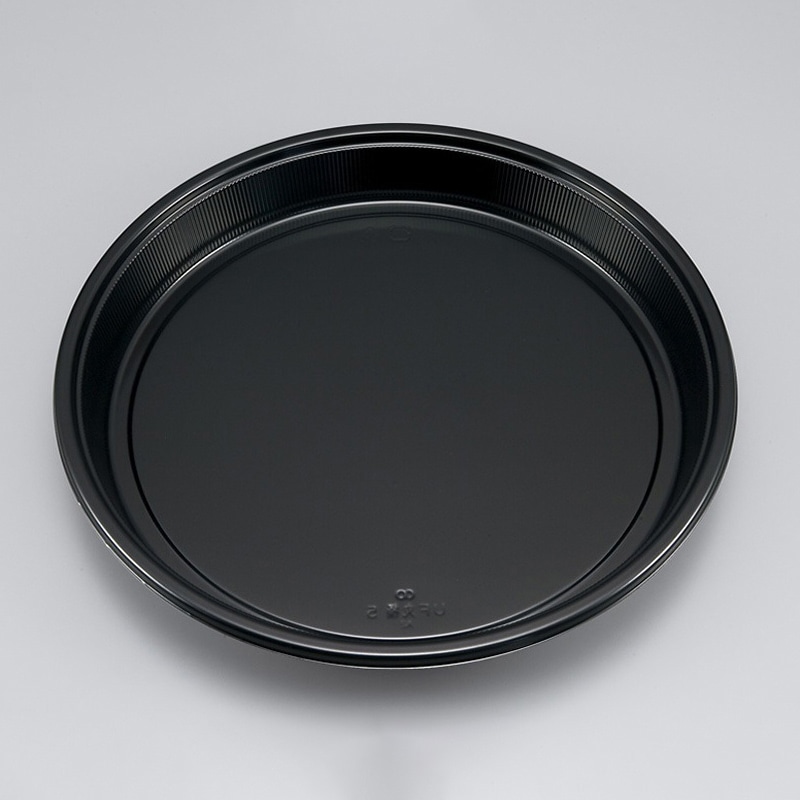 シーピー化成 寿司容器　UF丸桶　本体 5 黒 10枚/袋（ご注文単位16袋）【直送品】