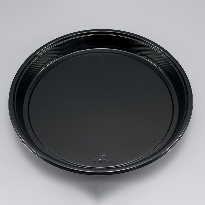 シーピー化成 寿司容器　UF丸桶　本体 6 黒 10個/袋（ご注文単位10袋）【直送品】