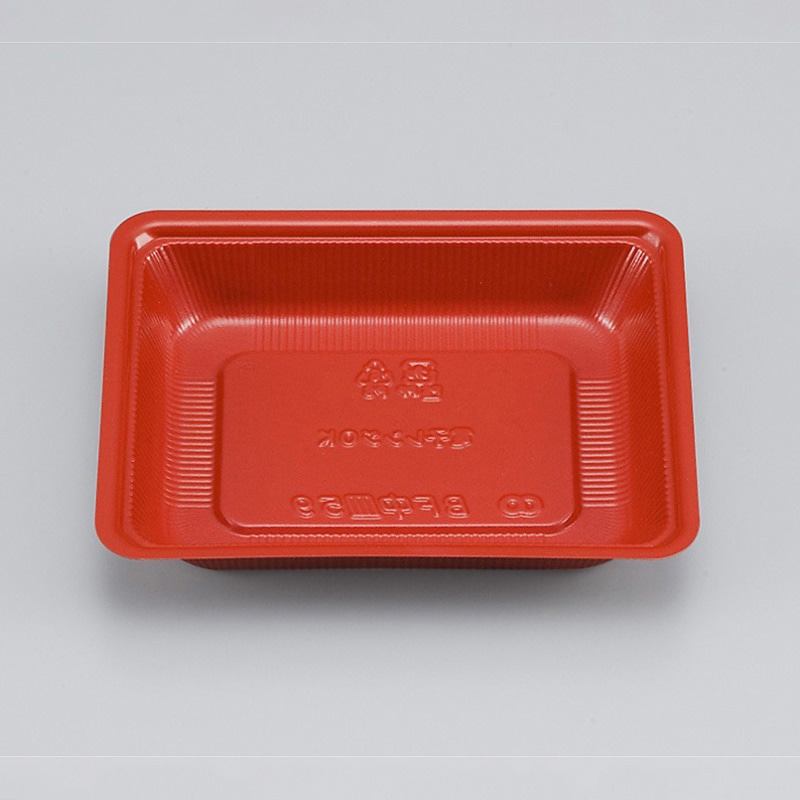 シーピー化成 弁当容器 BF中皿 59 赤 50個/袋(ご注文単位24袋)【直送品】