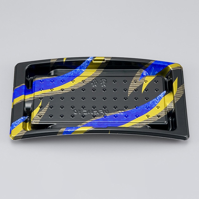 シーピー化成 寿司容器　UFたいこ　本体 10 銀河 50個/袋（ご注文単位16袋）【直送品】