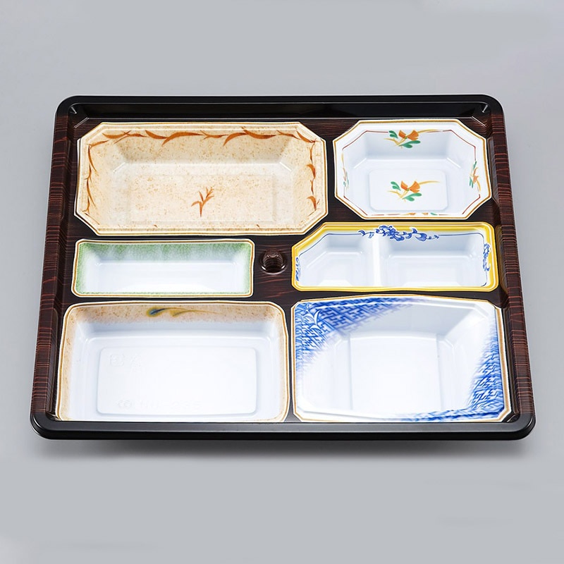 シーピー化成 仕出し容器 NU-235 本体 京洛 20枚/袋(ご注文単位10袋)【直送品】