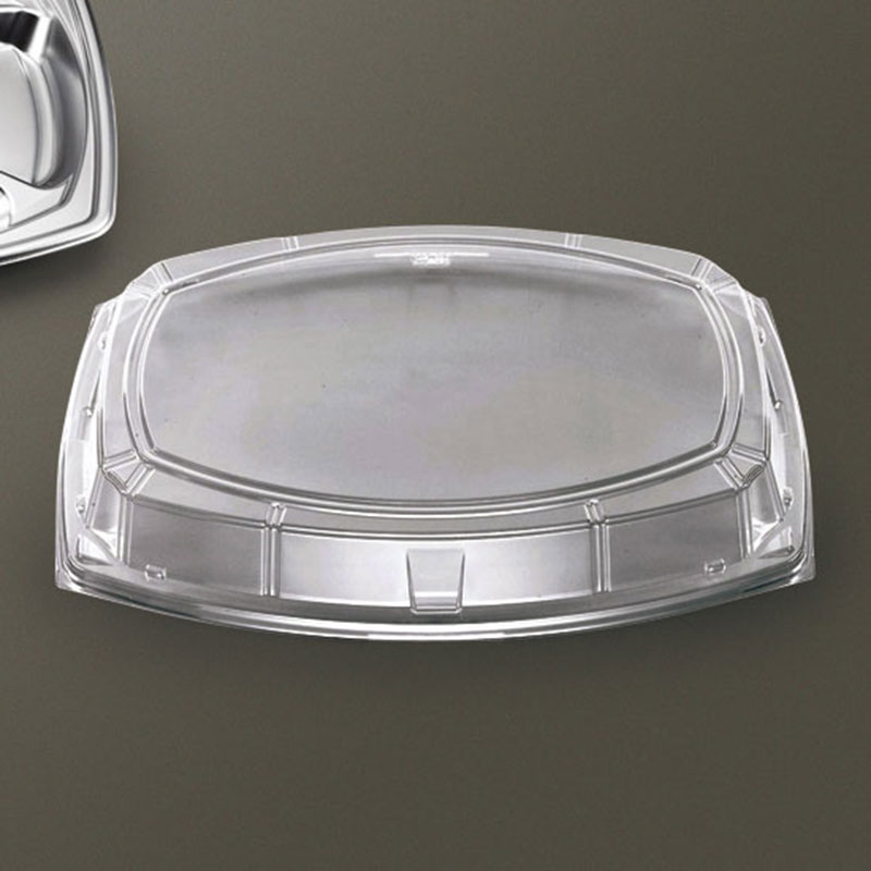 シーピー化成 パーティー皿 UF小判39 嵌合蓋 10枚/袋