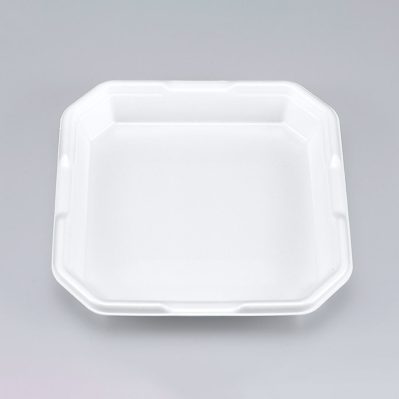 シーピー化成 精肉容器 L-カク2 無地 50枚/袋(ご注文単位12袋)【直送品】