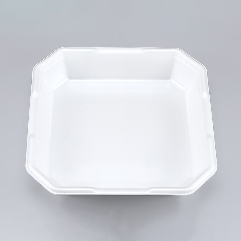 シーピー化成 精肉用トレー L-カク3F 無地 50個/袋(ご注文単位6袋)【直送品】