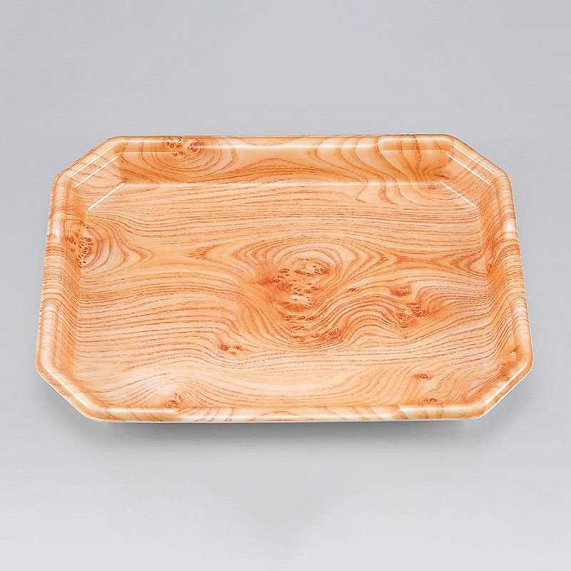 シーピー化成 精肉用トレー L-カク4 にれ 50個/袋（ご注文単位6袋）【直送品】