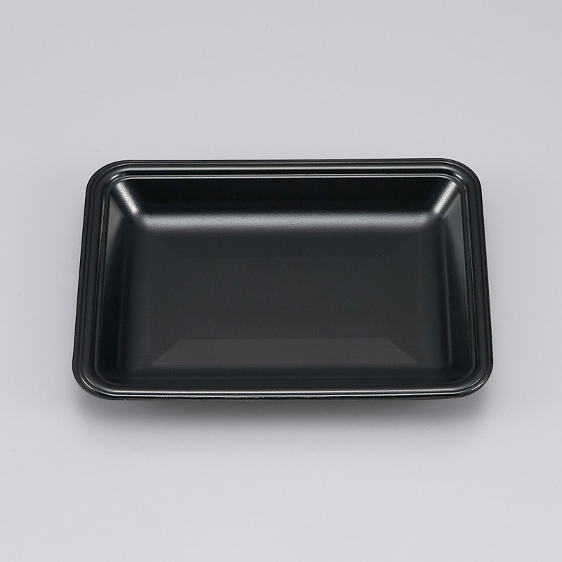 >シーピー化成 汎用トレー 新LL 15-25 黒 100個/袋(ご注文単位16袋)【直送品】