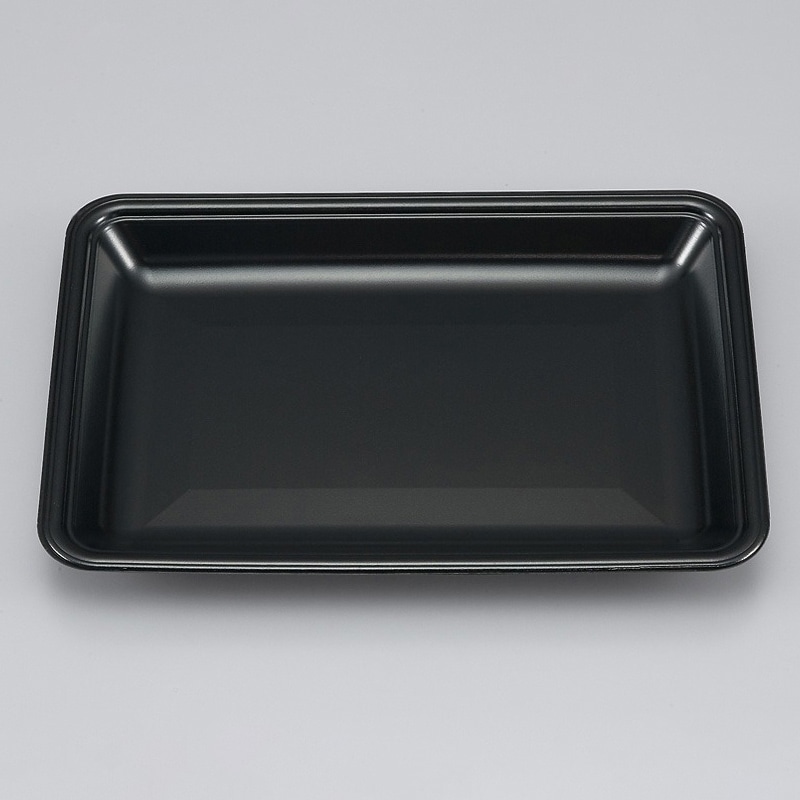 シーピー化成 汎用トレー 新LQ 17-25 黒 100個/袋(ご注文単位9袋)【直送品】