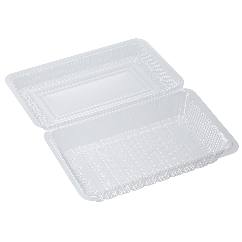 シーピー化成 食品容器 フードパック(折蓋タイプ) H-501-A 大深 100枚/袋