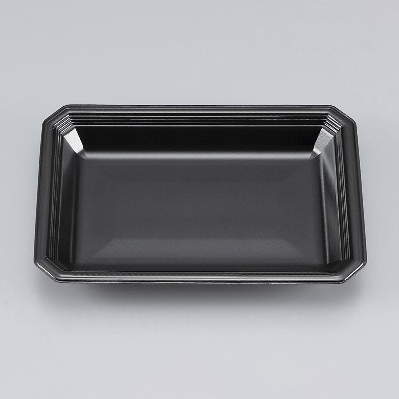 シーピー化成 汎用トレー　匠J 12-33 黒 100個/袋（ご注文単位20袋）【直送品】