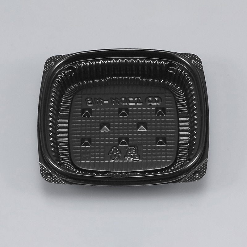 シーピー化成 惣菜容器　BFエコD　本体 11-11B 黒 50個/袋（ご注文単位48袋）【直送品】