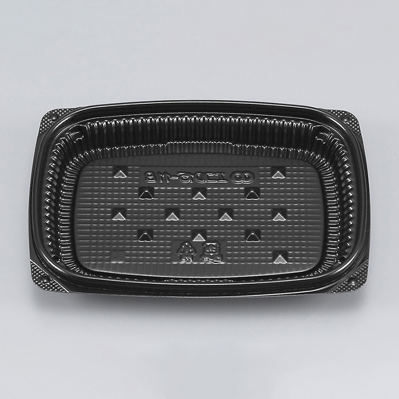 シーピー化成 惣菜容器 BFエコD 本体 15-11B 黒 50個/袋(ご注文単位36袋)【直送品】