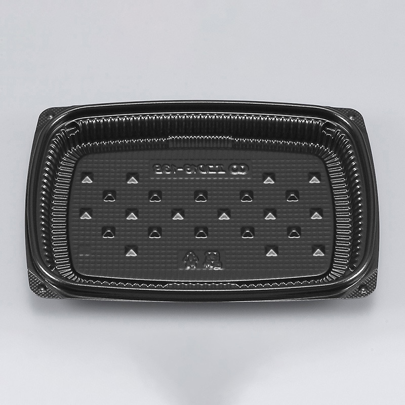 シーピー化成 惣菜容器　BFエコD　本体 18-13B 黒 50個/袋（ご注文単位24袋）【直送品】