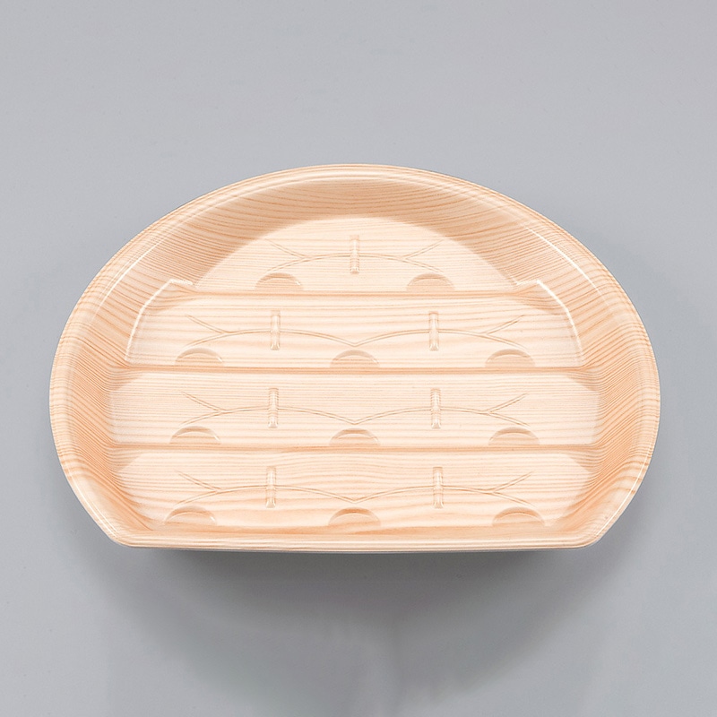 シーピー化成 精肉用トレー SFプレート半月 25 松 50個/袋(ご注文単位12袋)【直送品】