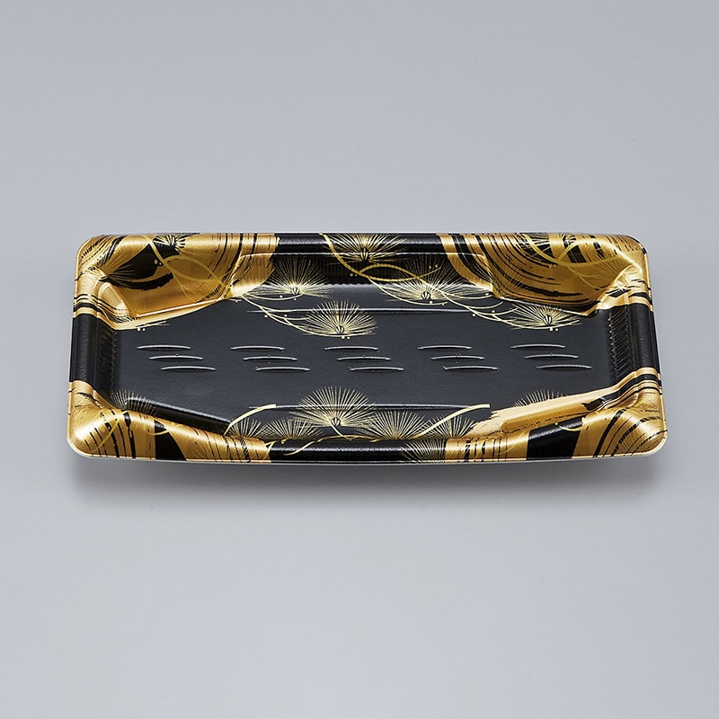 シーピー化成 寿司容器　SFみね皿　本体 15 雅 50枚/袋（ご注文単位24袋）【直送品】