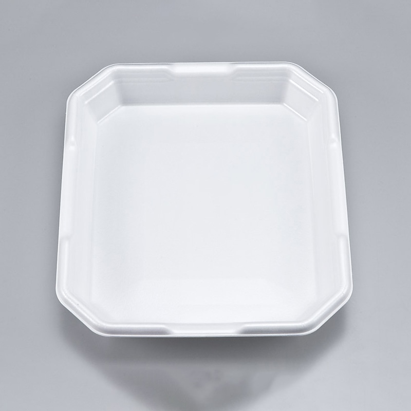 シーピー化成 精肉用トレー L-カク2.5 無地 50枚/袋(ご注文単位8袋)【直送品】