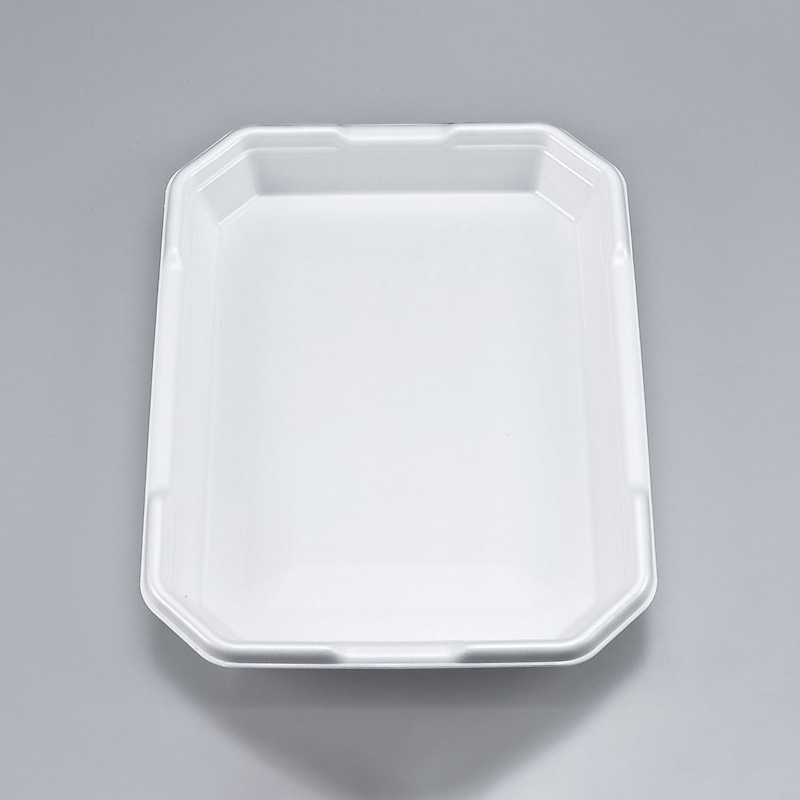 シーピー化成 精肉用トレー L-カク3.5 無地 50枚/袋（ご注文単位6袋）【直送品】