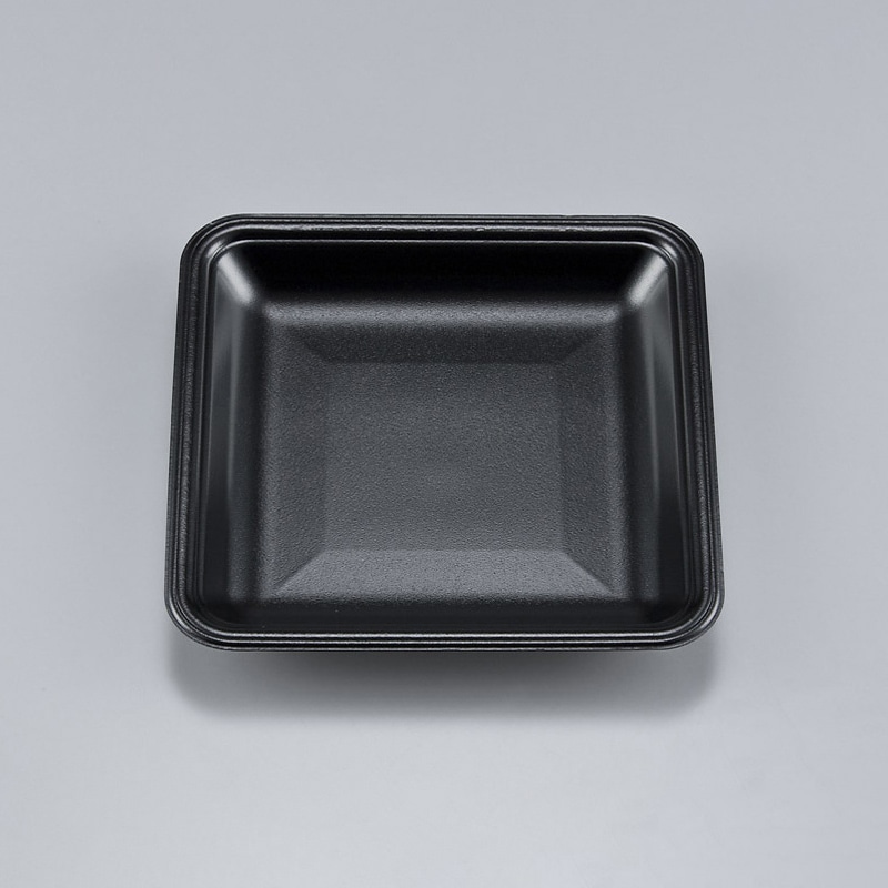 シーピー化成 汎用トレー 新LH 16-23 黒 100枚/袋(ご注文単位16袋)【直送品】