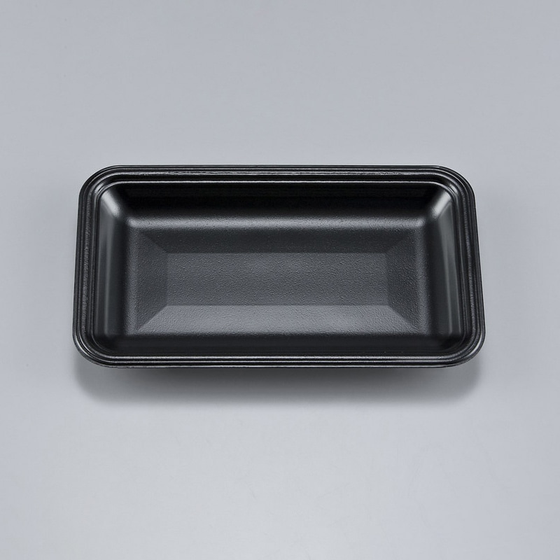 >シーピー化成 汎用トレー 新LL 12-20 黒 100枚/袋(ご注文単位20袋)【直送品】